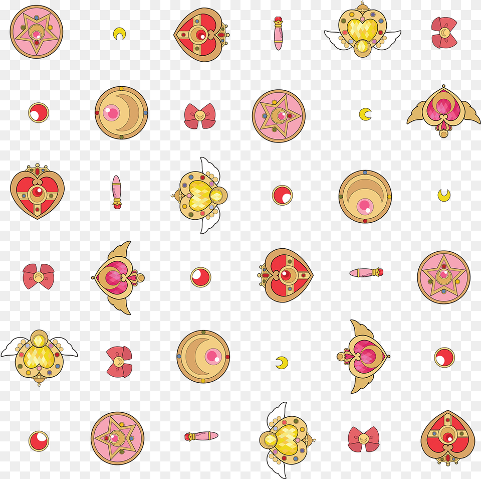 Sailor Moon Pattern, Art, Graphics, Floral Design Png
