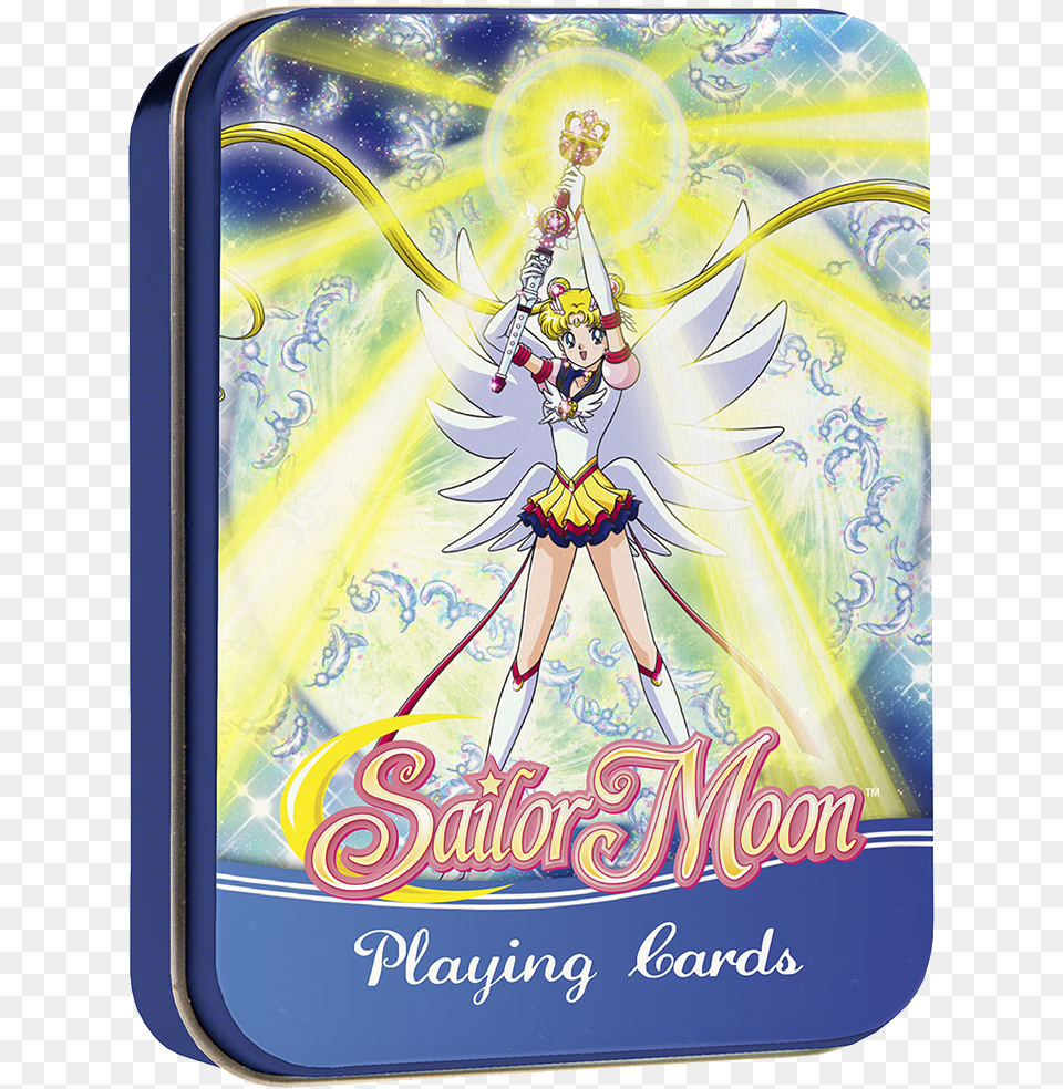 Sailor Moon Playing Cards Usaopoly, Book, Publication, Comics, Adult Free Png Download