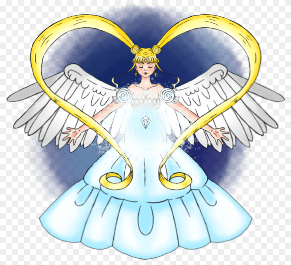 Sailor Moon Princess Serenity Anime Anime Girl Princess Sailor Moon Principessa Serenity, Adult, Bride, Female, Person Free Png Download