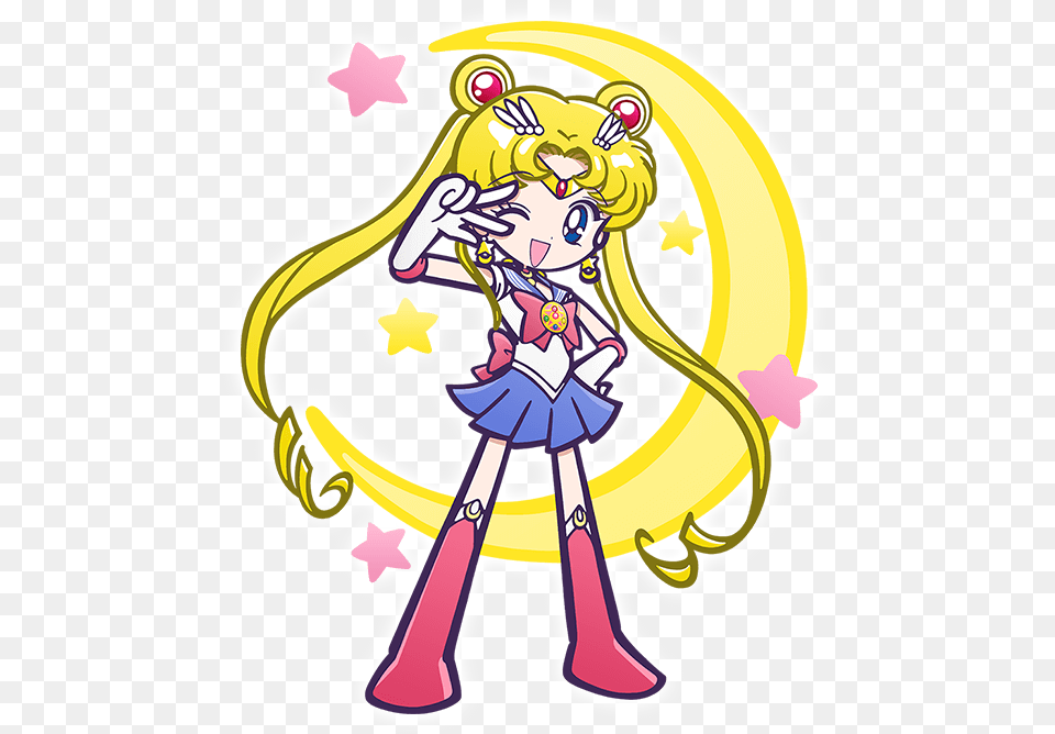 Sailor Moon Puyo Puyo, Face, Head, Person, Baby Free Transparent Png