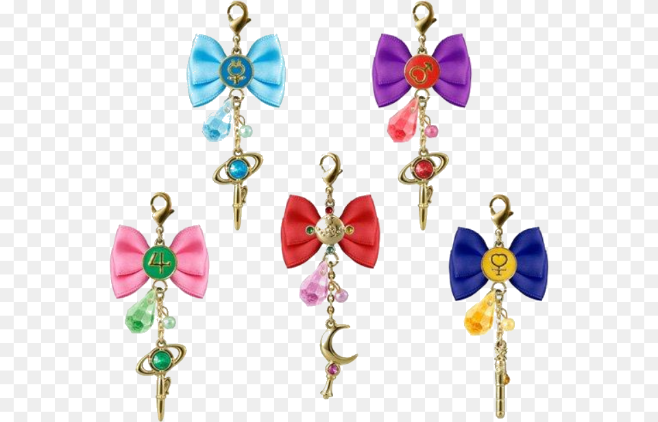 Sailor Moon Ribbon Charm, Accessories, Earring, Jewelry, Formal Wear Png Image