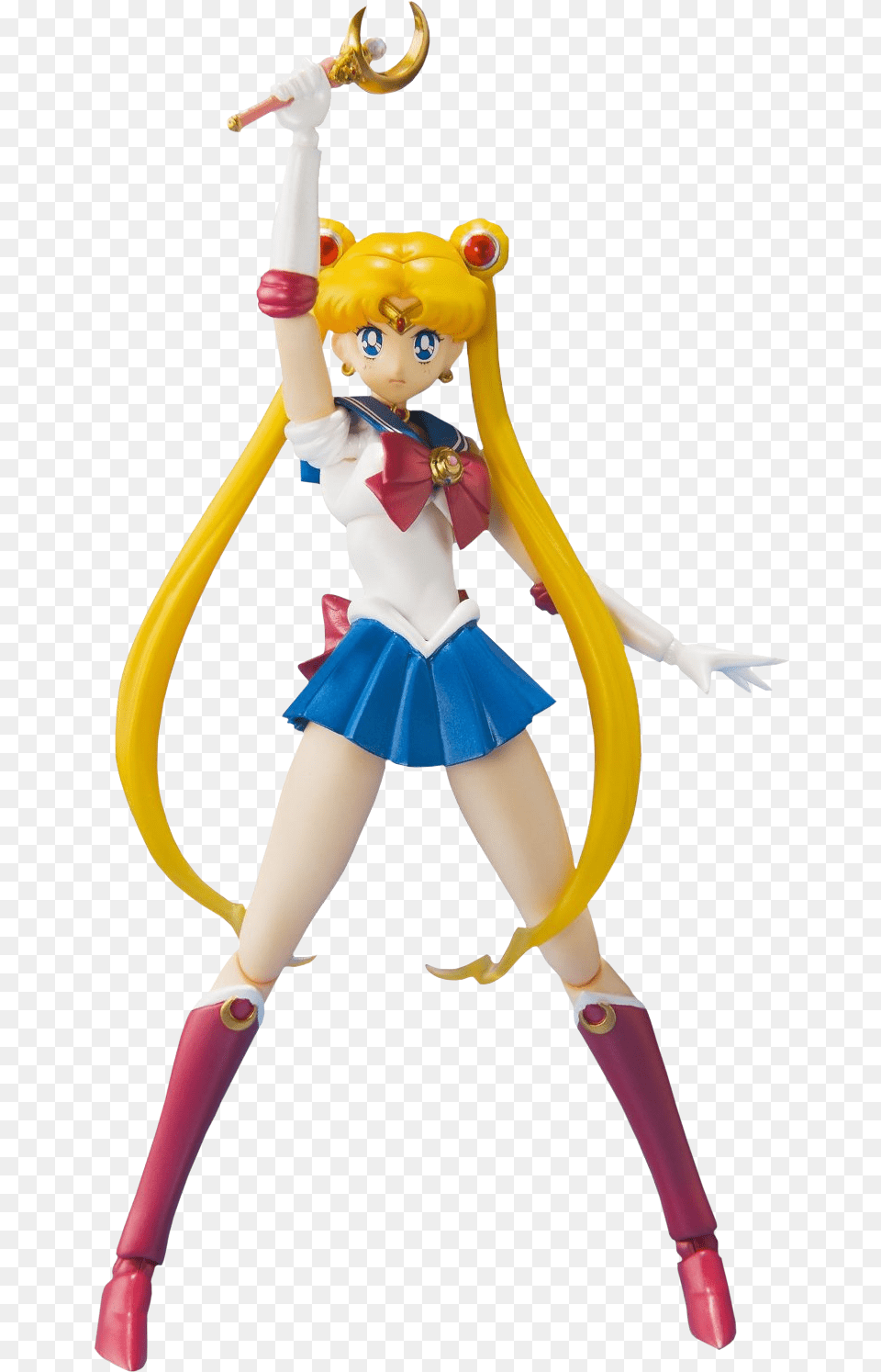 Sailor Moon S Statuetta Action Figure Sailor Moon, Figurine, Child, Female, Girl Png