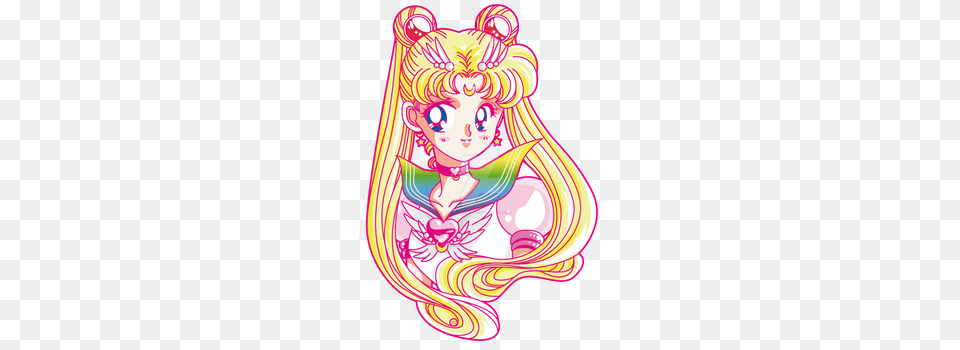 Sailor Moon Sailormoon Kawaii Anime Freetoedit, Art, Book, Comics, Graphics Png Image