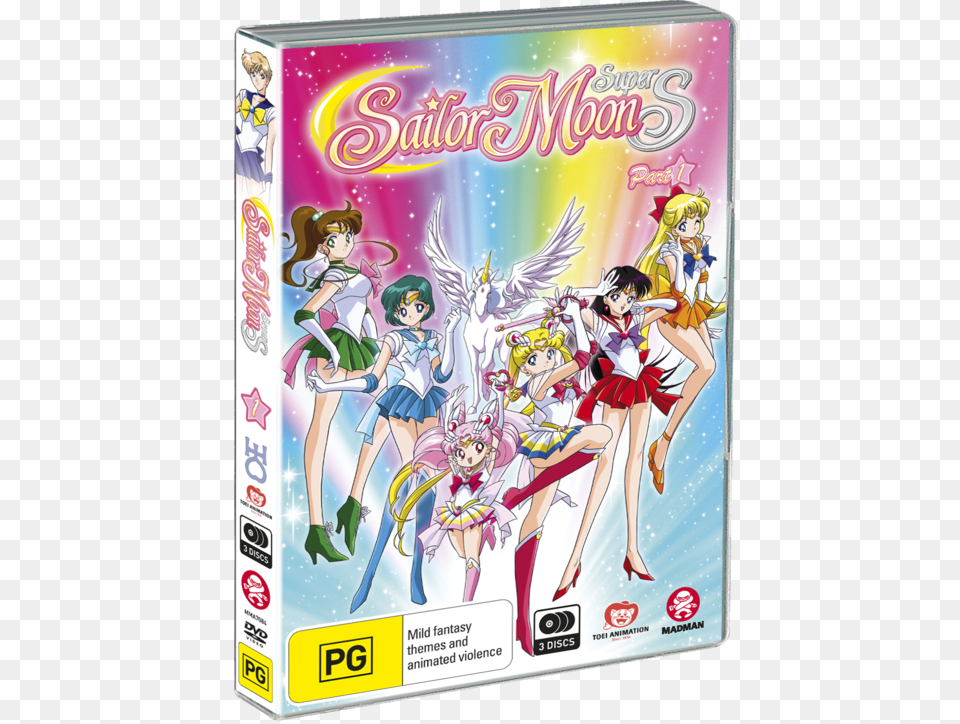 Sailor Moon Super S Season, Book, Comics, Publication, Adult Free Transparent Png