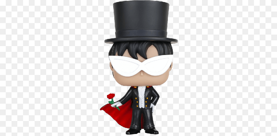 Sailor Moon Tuxedo Mask Tuxedo Mask Funko Pop, Adult, Female, Person, Woman Free Png Download