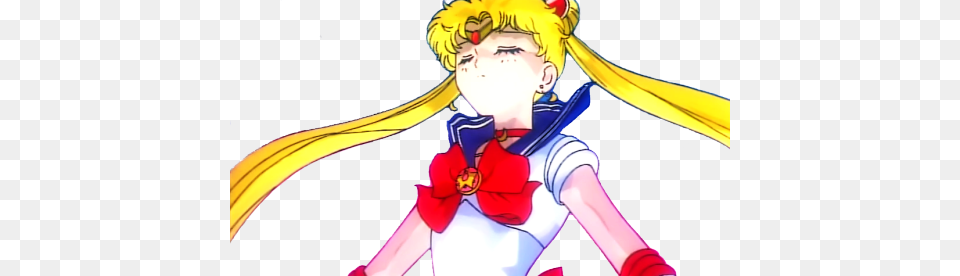 Sailor Moon Usagi Tsukino Self Sailor Moon, Baby, Person, Anime, Face Free Transparent Png