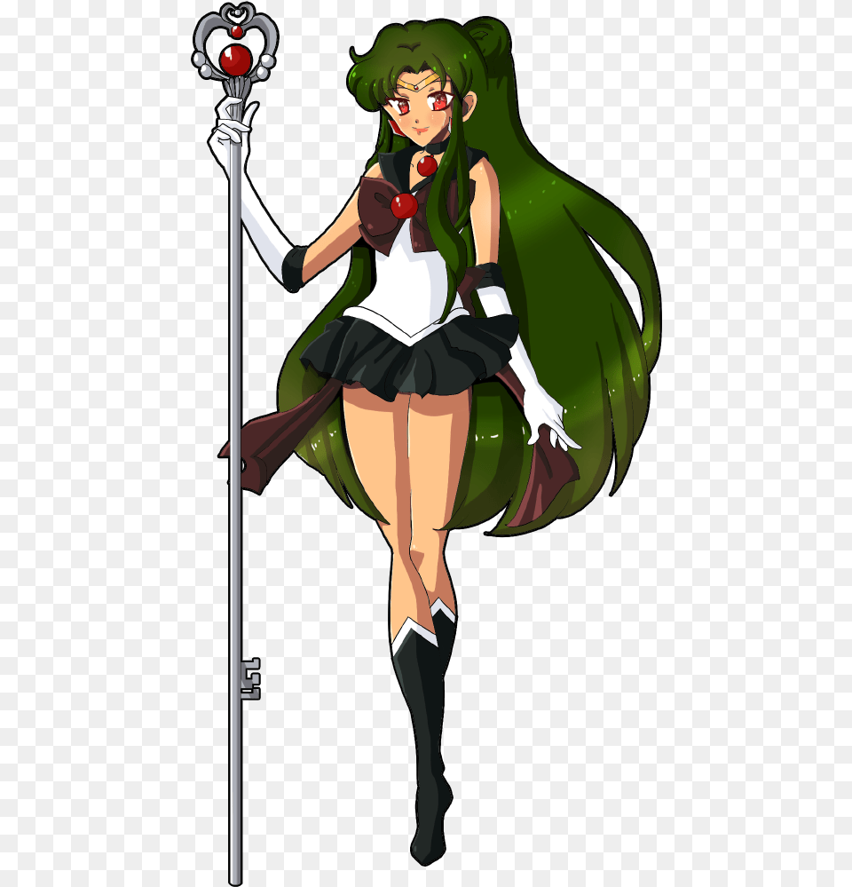 Sailor Pluto Fanart, Book, Comics, Publication, Adult Png