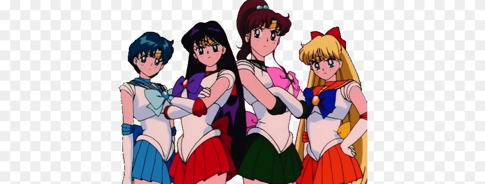 Sailor Scouts Inner Sailor Scouts, Anime, Person, Baby, Face Free Png