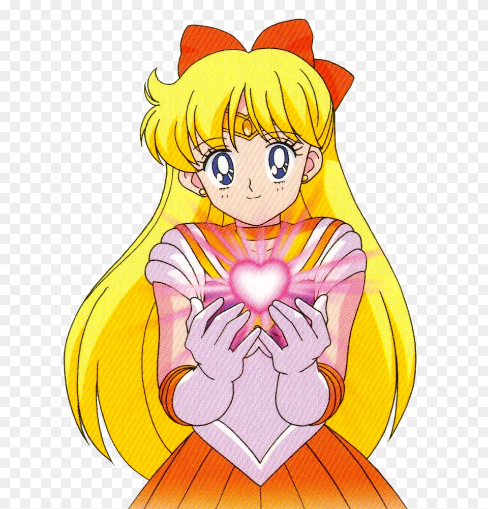 Sailor Venus Kiss, Book, Comics, Publication, Baby Free Png