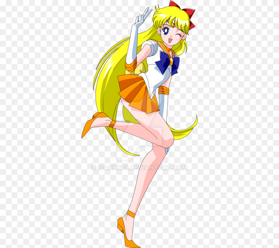 Sailor Venus Minako Aino Sailor Venus, Book, Publication, Comics, Adult Free Png Download