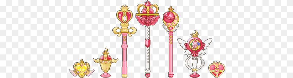 Sailormoon Anime Manga Cute Soft Scepter Moonstick Sailor Moon Transparent Background Free Png Download