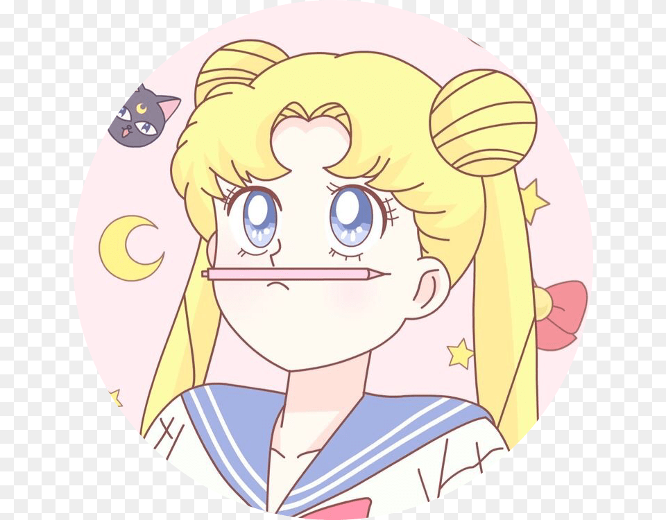 Sailormoon Sailormooncrystal Usagitsukino Serenatsukino Kawaii Sailor Moon, Book, Comics, Publication, Baby Free Png