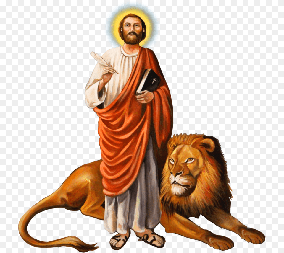 Saint 5 Image San Marcos De Leon, Animal, Wildlife, Mammal, Lion Png