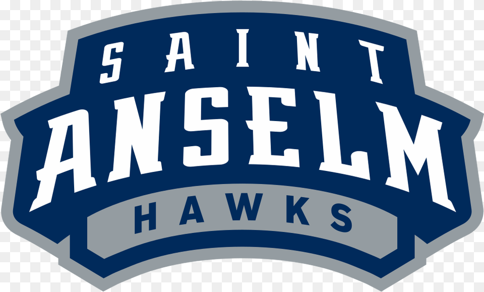 Saint Anselm Athletes Earn Awards Saint Anselm College Logo, Badge, Symbol, First Aid Png Image