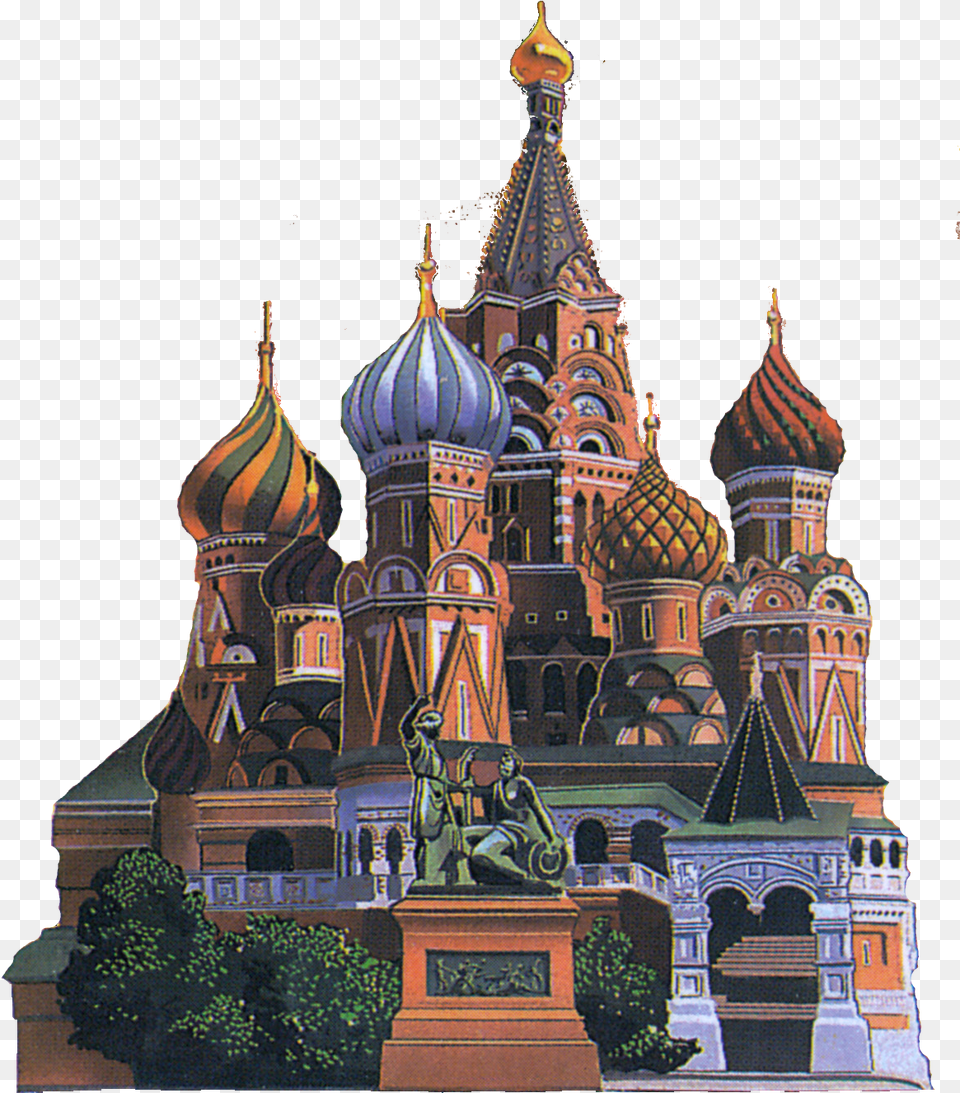Saint Basil39s Cathedral, Architecture, Building, Church, Spire Free Png