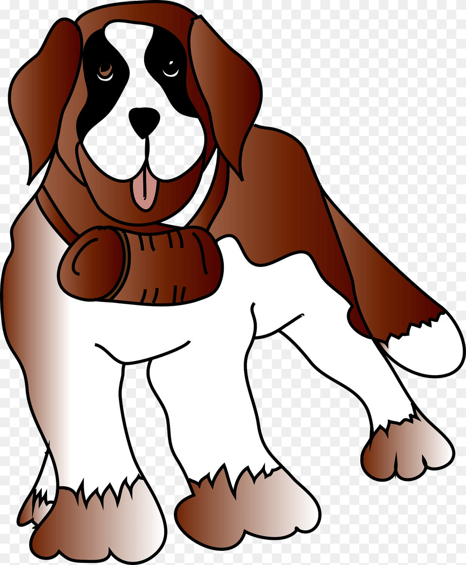 Saint Bernard Clipart, Animal, Mammal, Hound, Pet Png Image