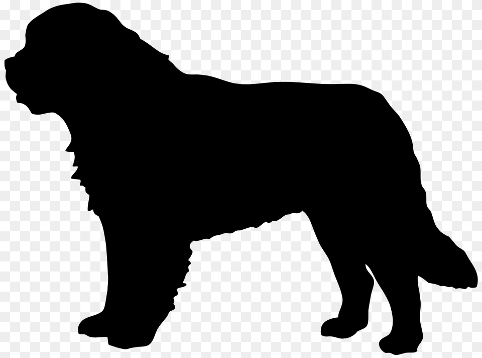 Saint Bernard Dog Silhouette Clip Art Gallery Free Png Download