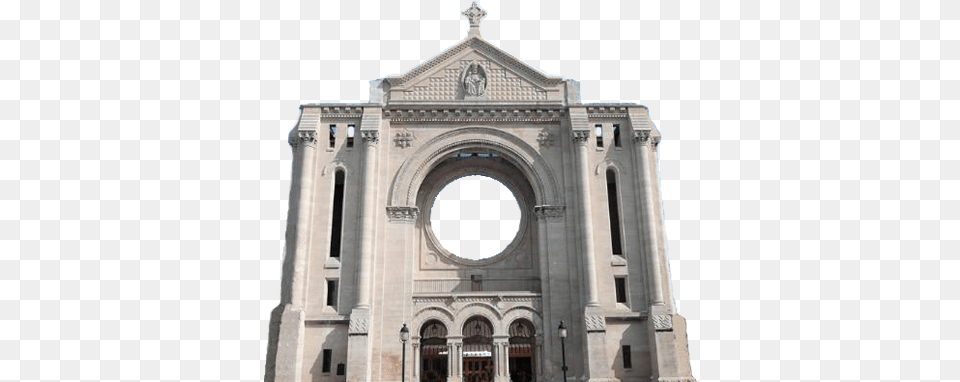 Saint Boniface Cathedrale De Saint Boniface Saint Boniface Cathedral, Arch, Architecture, Building, Church Free Transparent Png