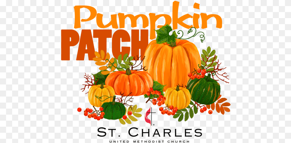 Saint Charles United Methodist Church, Food, Plant, Produce, Pumpkin Free Png Download