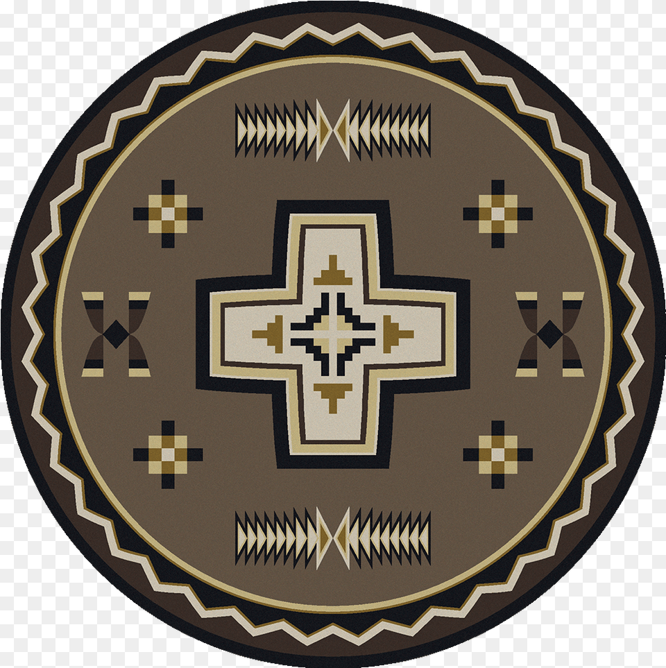 Saint Cross 8ft Round Rug Emblem, Home Decor, Symbol Png