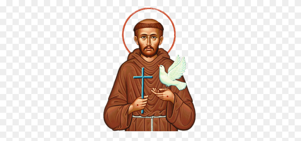 Saint Francis, Adult, Male, Man, Person Png Image
