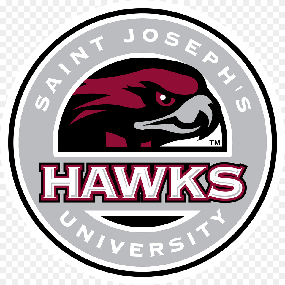Saint Joseph S Hawks Logo Saint Joseph39s University, Emblem, Symbol, Baby, Person Free Transparent Png
