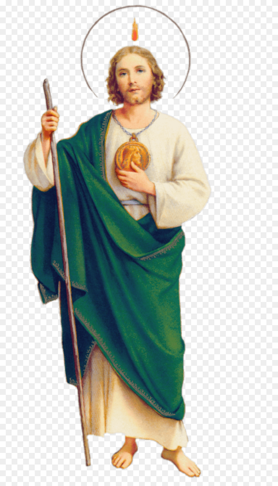 Saint Jude, Male, Adult, Person, Man Free Png