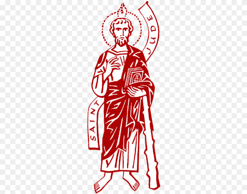 Saint Jude Clipart, Adult, Male, Man, Person Free Transparent Png