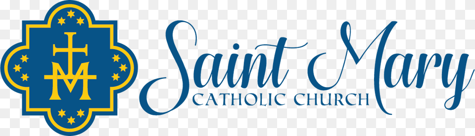 Saint Mary Catholic Church Fort Walton Beach, Logo, Text Free Png Download