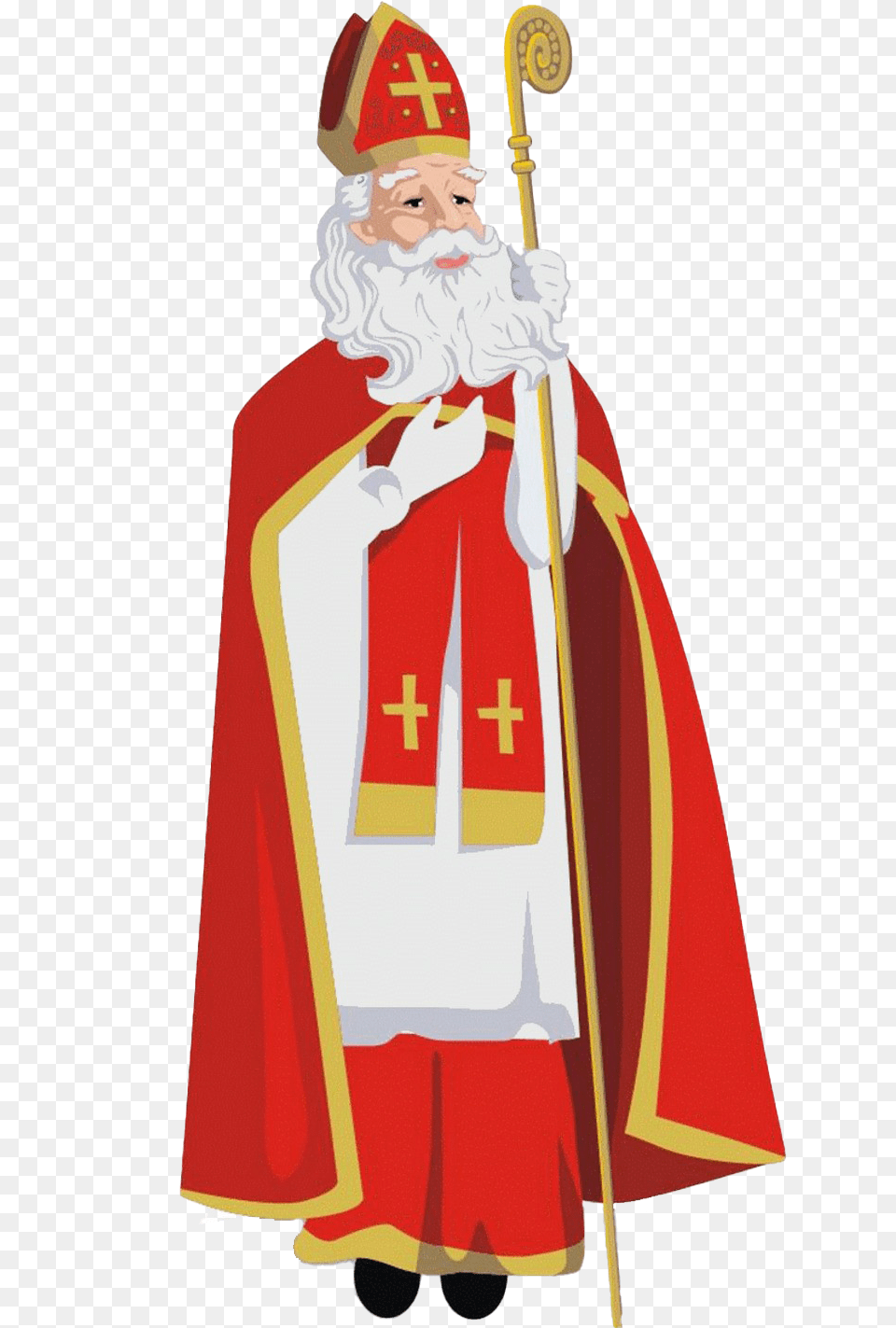 Saint Nicholas Pic St Nicholas Day Clipart, Adult, Female, Person, Woman Free Png