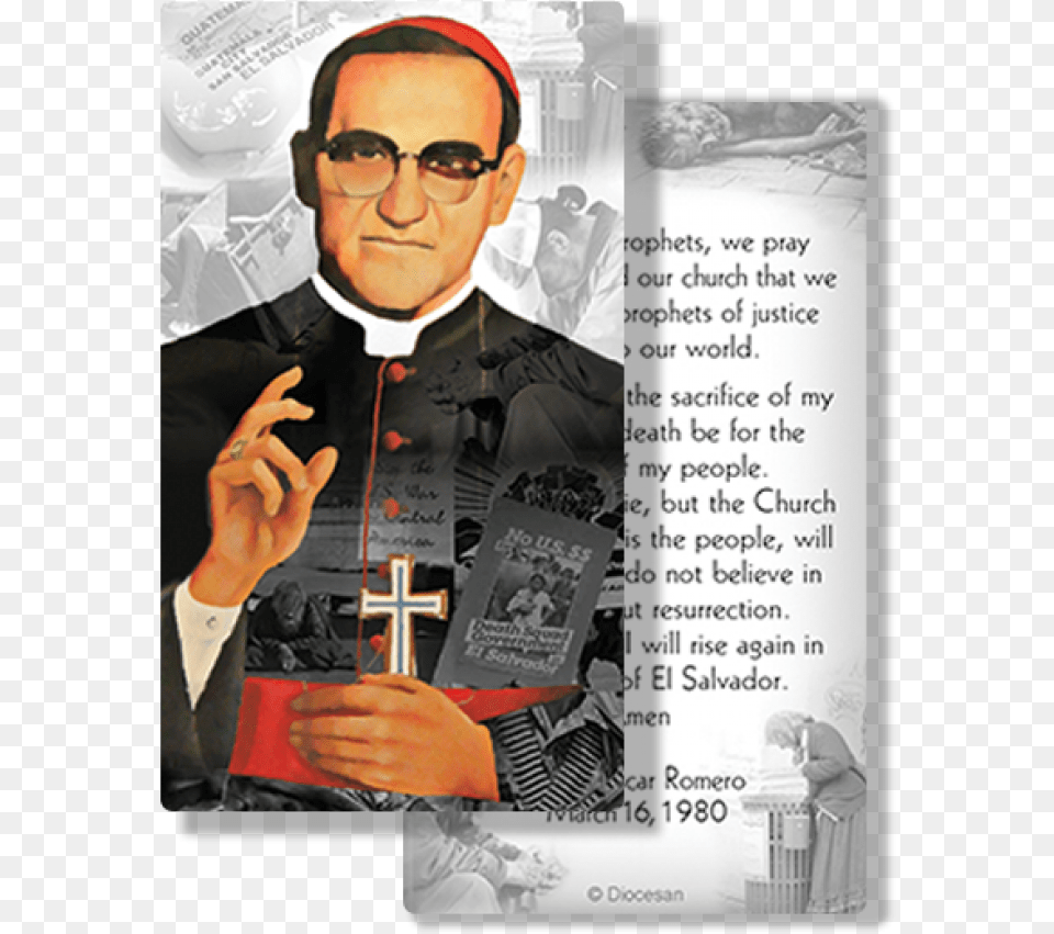 Saint Oscar Romero Poster, Adult, Person, Woman, Female Free Png Download