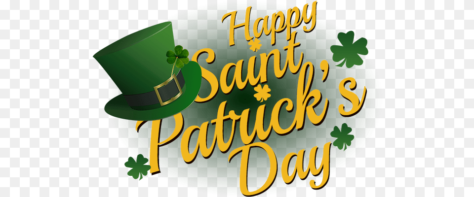 Saint Patrick39s Day, Clothing, Green, Hat, Herbal Free Png Download