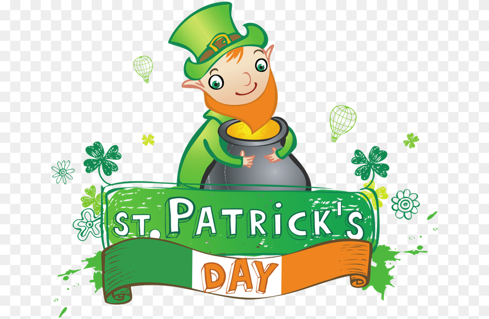 Saint Patrick39s Day, Green, Elf, Art, Graphics Png