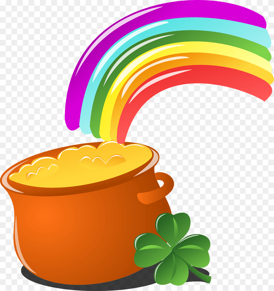 Saint Patrick39s Day Rainbow Clipart, Art, Graphics, Food, Meal Free Transparent Png