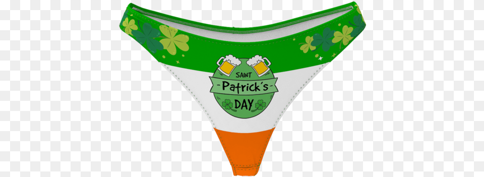 Saint Patrick39s Day Underpants, Clothing, Lingerie, Panties, Thong Png