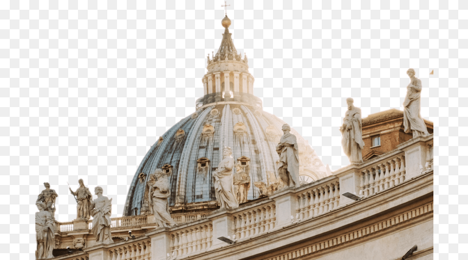 Saint Peter39s Square, Architecture, Building, Dome, Spire Free Png Download