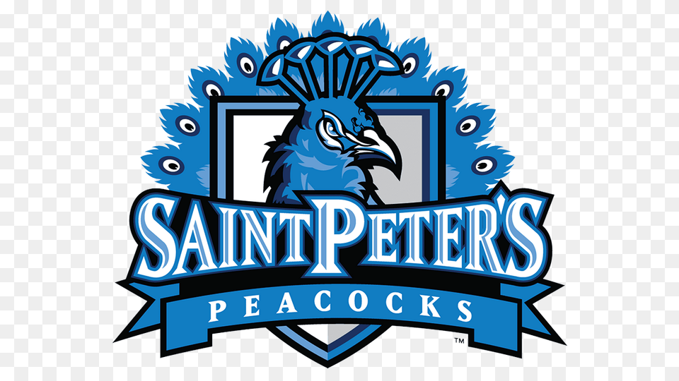 Saint Peters Peacocks Logo, Emblem, Symbol, Animal, Bird Png Image