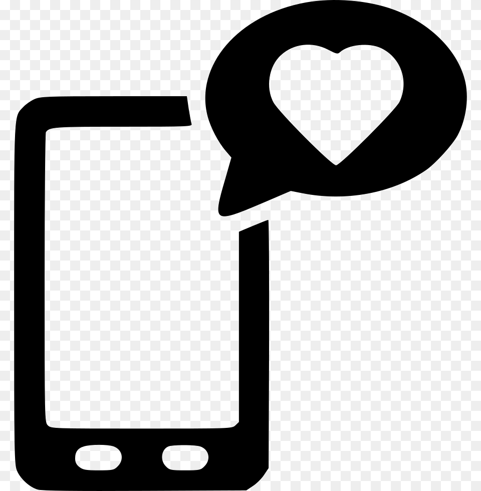 Saint Valentine Mobile Phone Mensaje De Amor Icono, Stencil, Electronics, Mobile Phone, Smoke Pipe Png Image