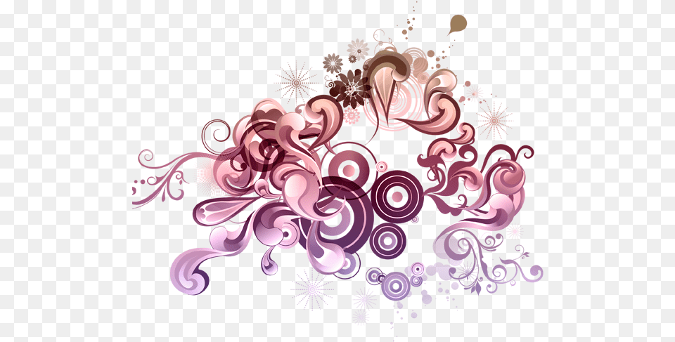 Saint Valentines Vector Swirl Vector Swirls, Art, Floral Design, Graphics, Pattern Png