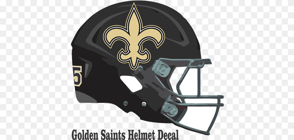 Saints Helmet For Saints Football Helmet, American Football, Sport, Football Helmet, Person Free Transparent Png