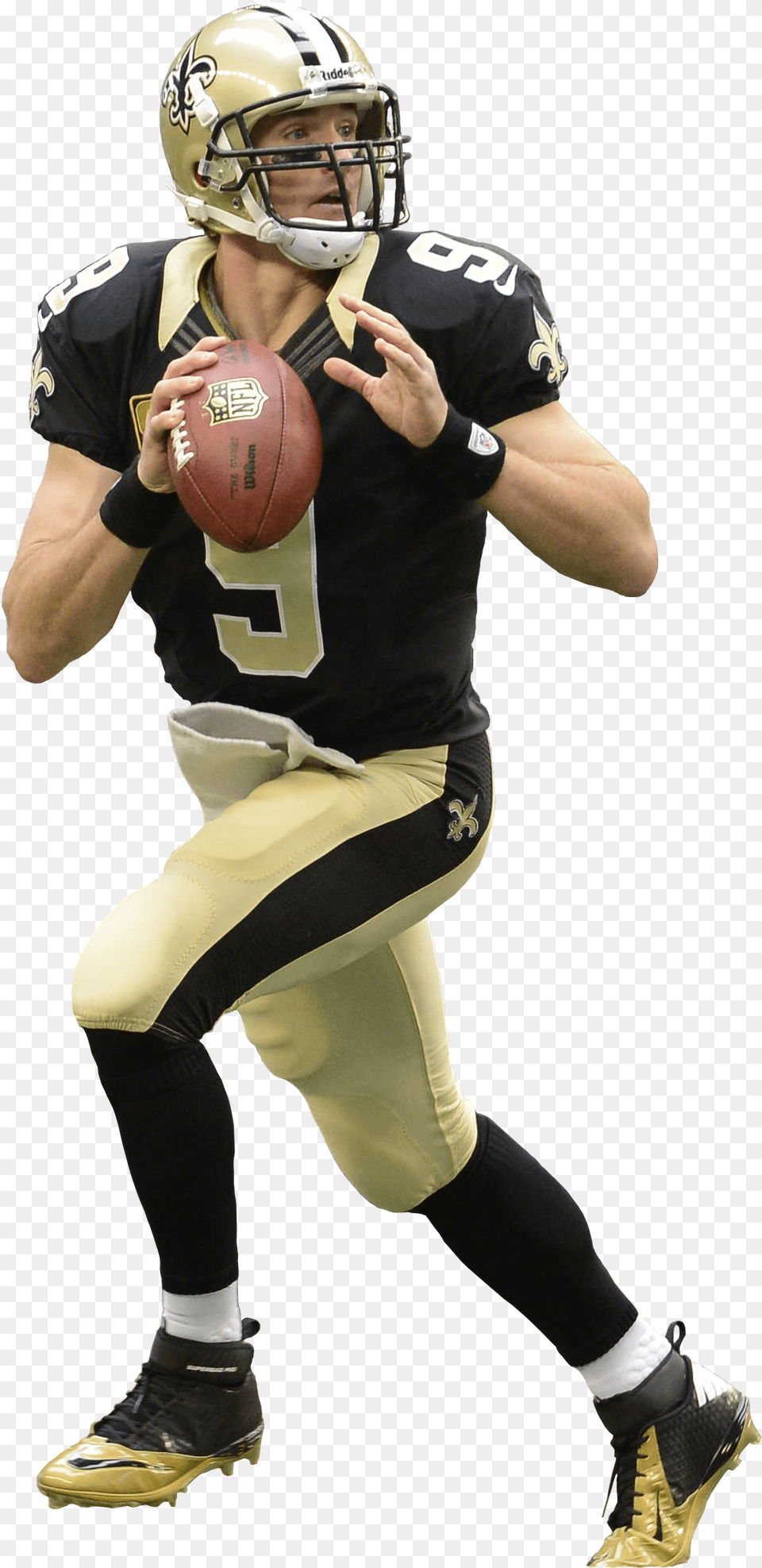 Saints Images In Collection Football Clipart New Orleans Saints, Sport, American Football, Playing American Football, Person Png Image