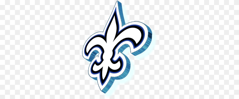 Saints Logo New Orleans 3d Automotive Decal, Symbol Png