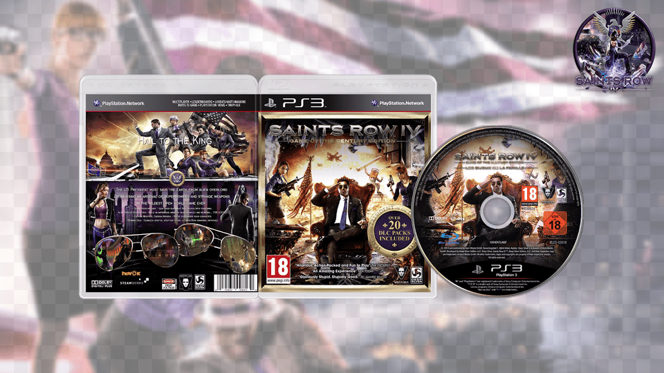 Saints Row Iv Game Of The Century Edition Ps3 Download Saints Row Iv Game Of The Century, Person, Woman, Man, Male Free Png