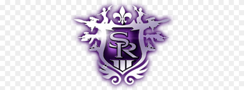 Saints Row The Third Logo Roblox Saints Row The Third Wallpaper Android, Purple, Emblem, Symbol, Person Free Transparent Png