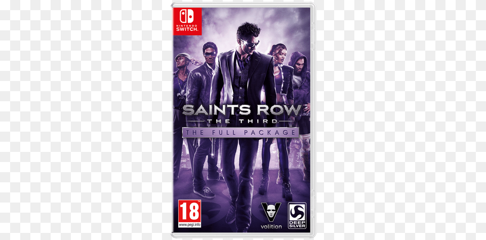 Saints Row The Third Switch, Advertisement, Clothing, Coat, Poster Png