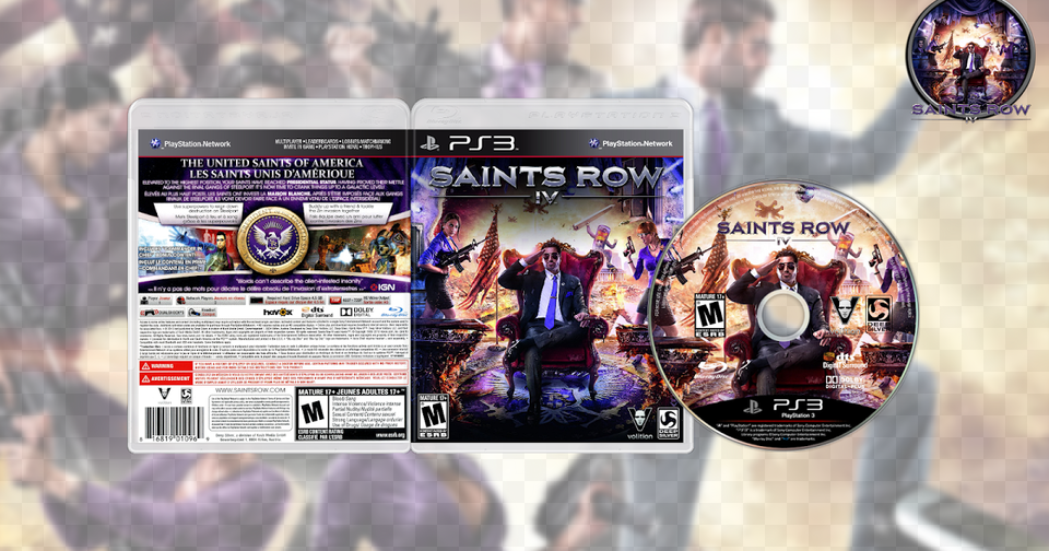 Saints Saints Row Iv 4 Commander In Chief Edition, Adult, Person, Man, Male Free Png