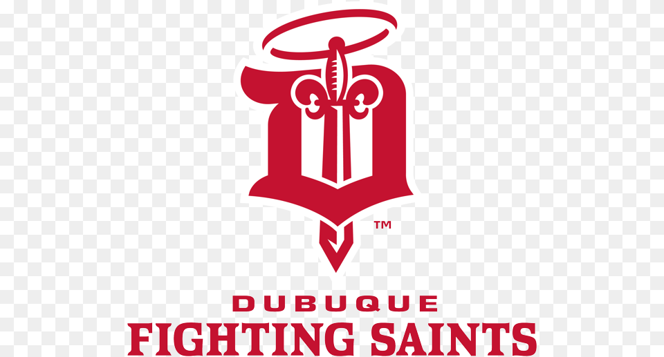Saints Scribbles Dubuque Handles Des Moines 4 1 In First Dubuque Fighting Saints Logo, Dynamite, Weapon Free Transparent Png