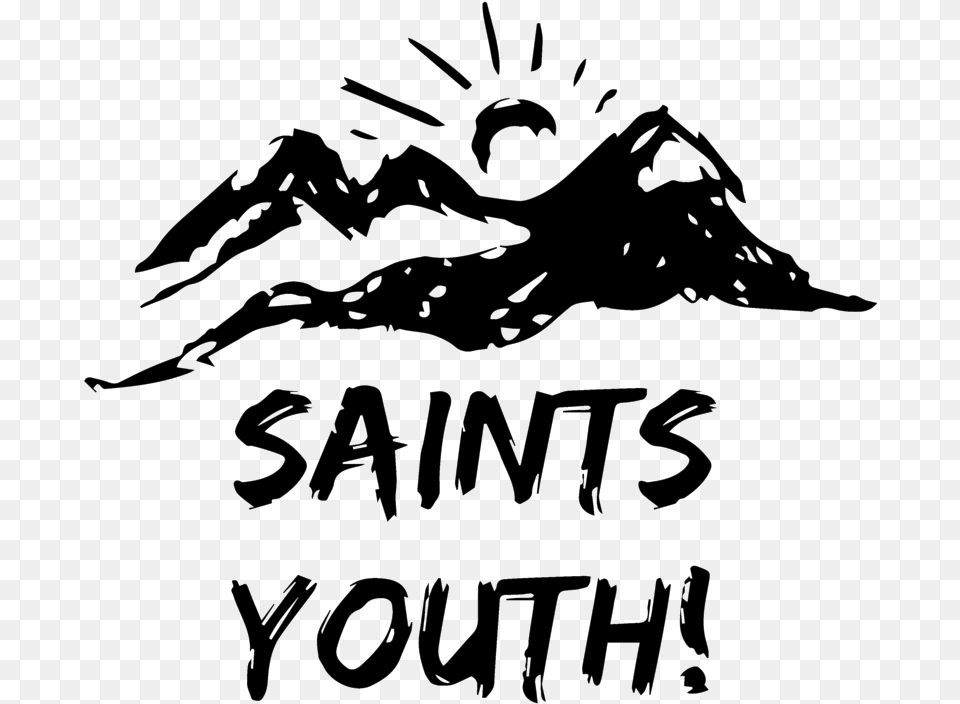 Saints Youth Logo Black Save The Drama For Your, Blackboard, Text Png Image