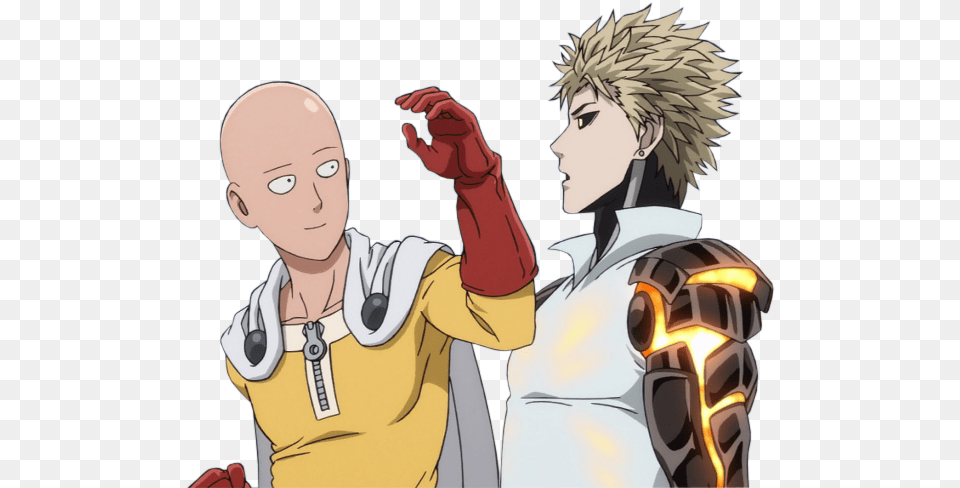 Saitama And Genos, Publication, Book, Comics, Adult Png