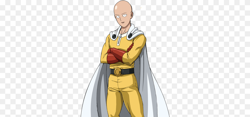 Saitama Gold Debates Wiki Fandom Saitama One Punch Man, Adult, Book, Comics, Male Png